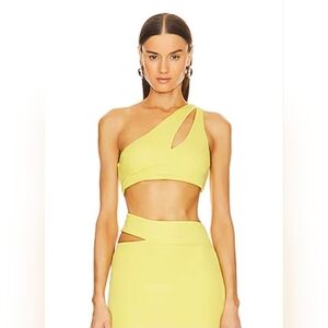 Michael Costello 2 Piece Lime Nelle Set XSmall